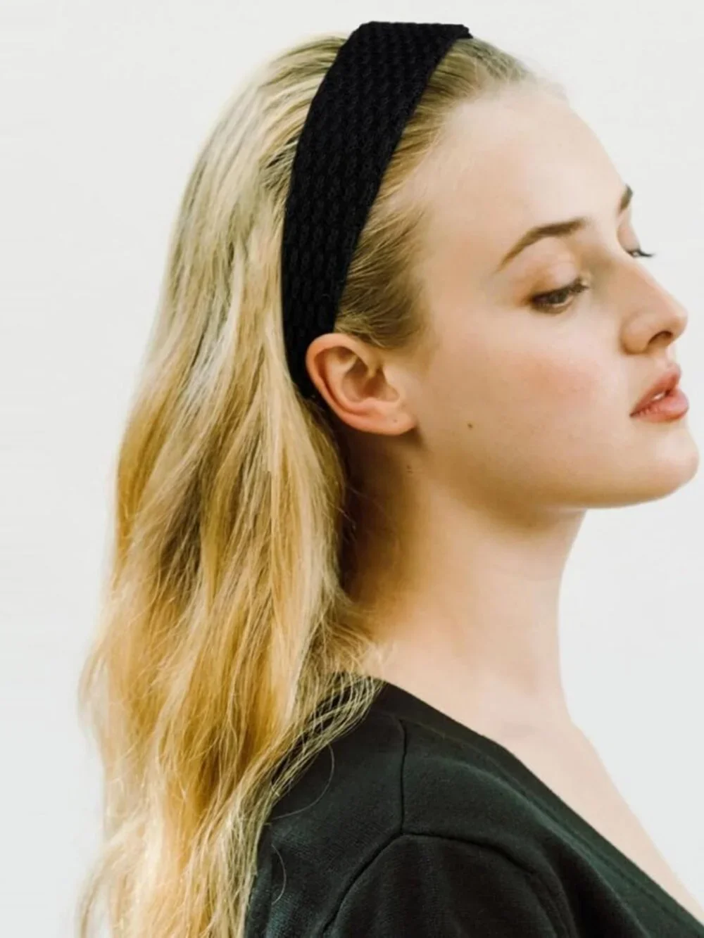 Trendy Non-Slip Knitted Headbands for Women & Girls - 4PCS Fashion Hair